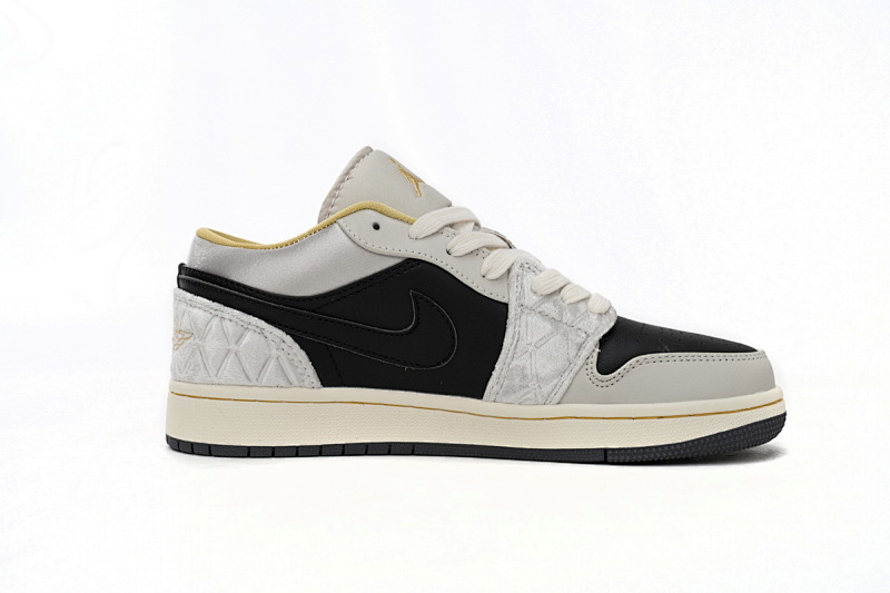yupoo_332111_d17346b7.jpg 【AA1AQ】黑灰丝绸 乔丹1代低帮 DV1762-001 Air Jordan 1 Low Black Grey Silk