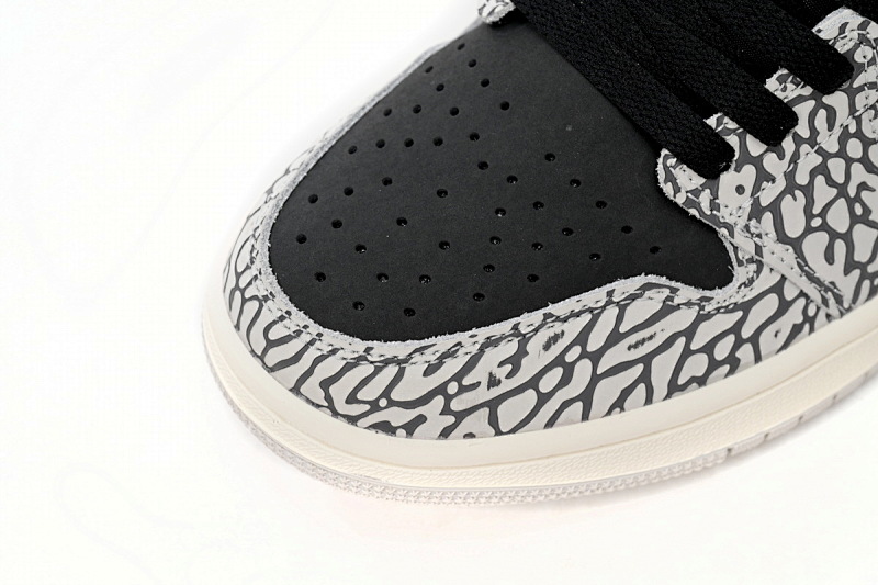 【AA1AQ】黑灰爆裂 乔丹1代低帮 CZ0858-001 Travis Scott x Air Jordan 1 Low Black Gray Burst