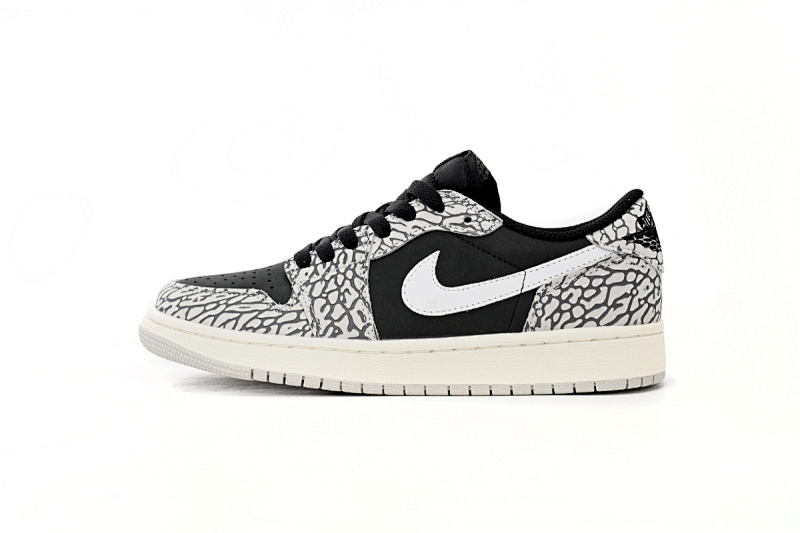 【AA1AQ】黑灰爆裂 乔丹1代低帮 CZ0858-001 Travis Scott x Air Jordan 1 Low Black Gray Burst