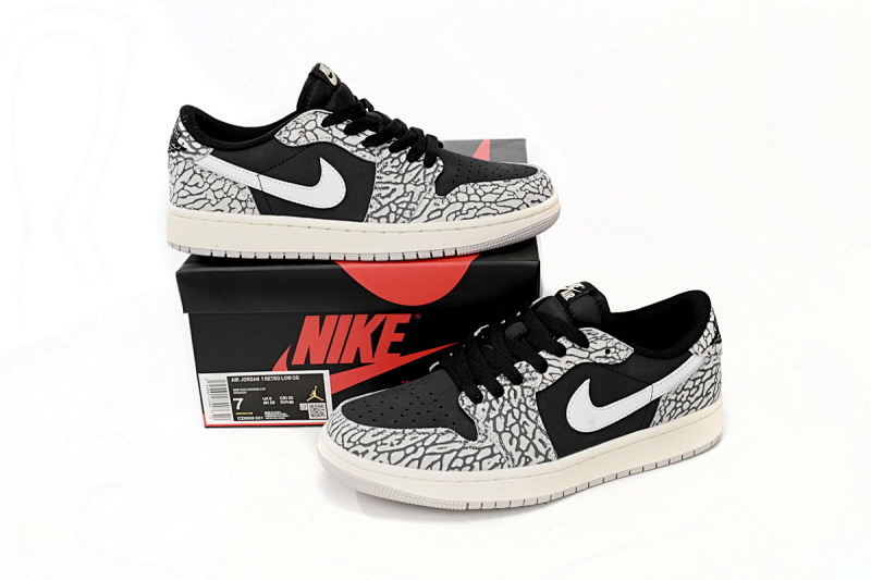 【AA1AQ】黑灰爆裂 乔丹1代低帮 CZ0858-001 Travis Scott x Air Jordan 1 Low Black Gray Burst