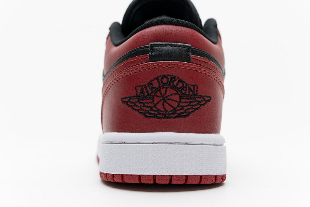 【AA1AQ】黑红 乔丹1代低帮 553558-606 Air Jordan 1 Low Varsity Red