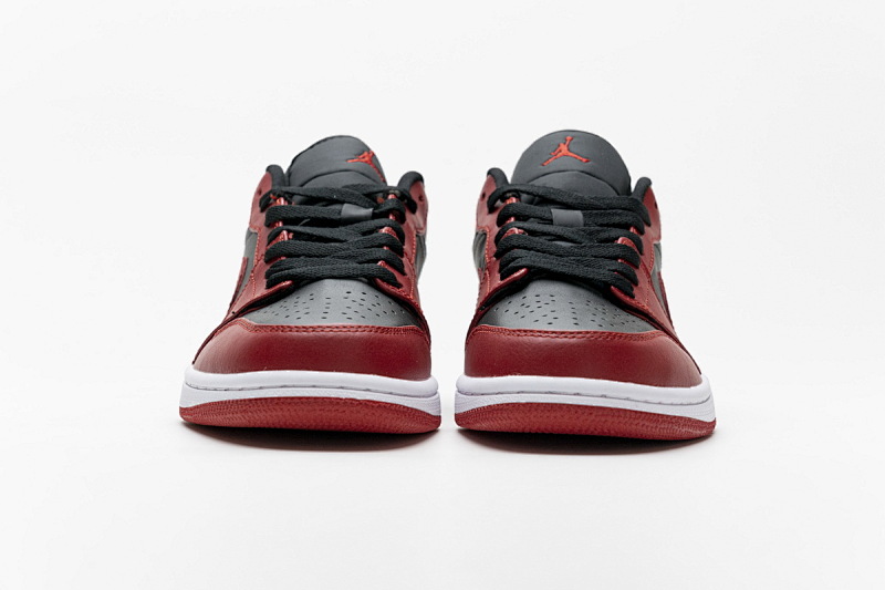【AA1AQ】黑红 乔丹1代低帮 553558-606 Air Jordan 1 Low Varsity Red