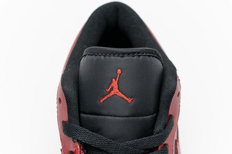 【AA1AQ】黑红 乔丹1代低帮 553558-606 Air Jordan 1 Low Varsity Red