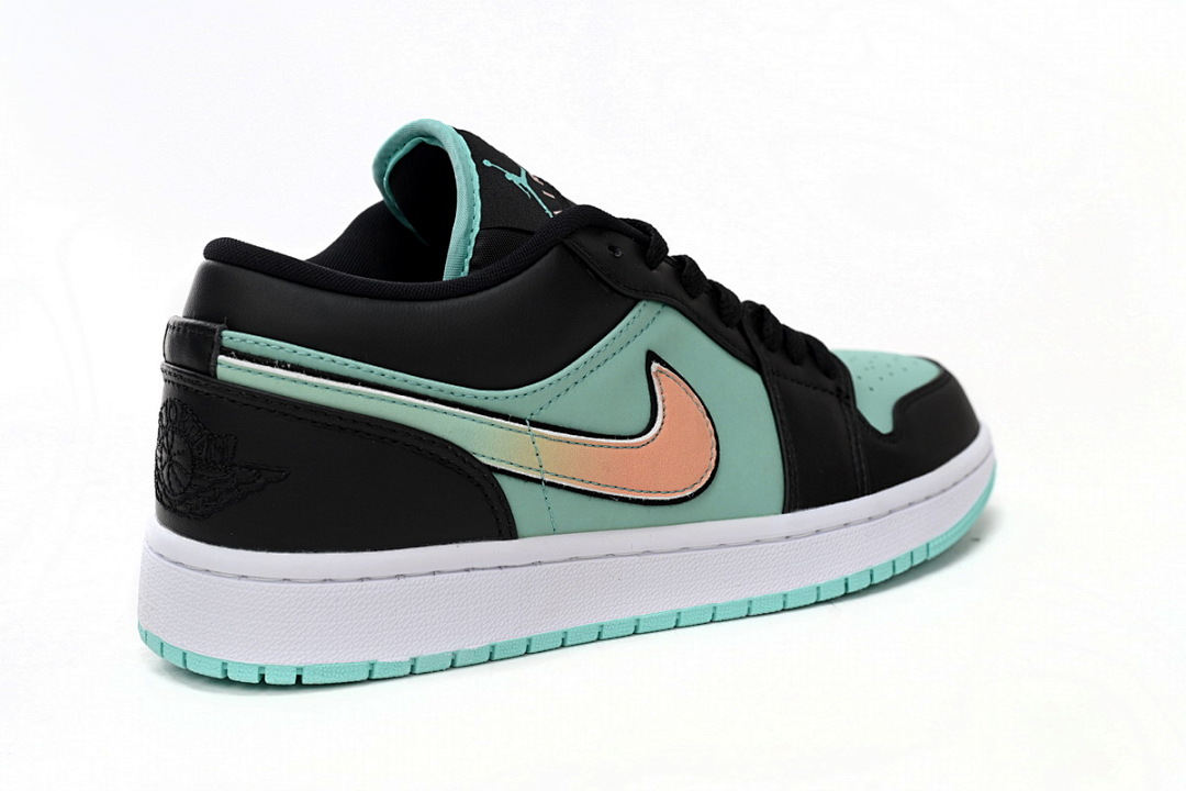 【AA1AQ】黑蒂芙尼 乔丹1代低帮 CK3022-301 Air Jordan 1 Low SE Tropical Twist