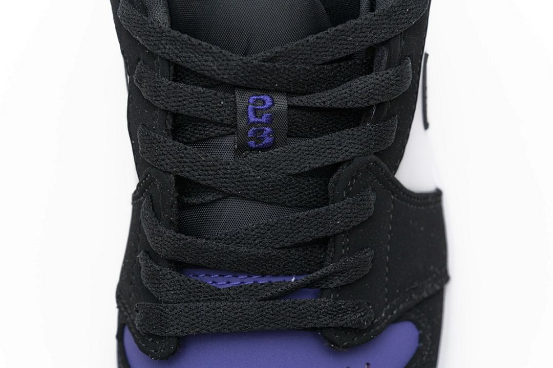 【AA1AQ】黑白紫 乔丹1代低帮 553558-125 Air Jordan 1 Low Court Purple