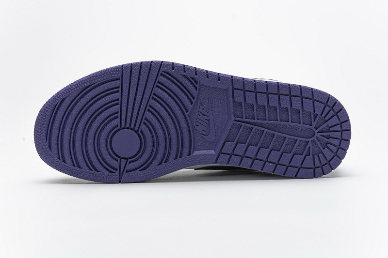 【AA1AQ】黑白紫 乔丹1代低帮 553558-125 Air Jordan 1 Low Court Purple
