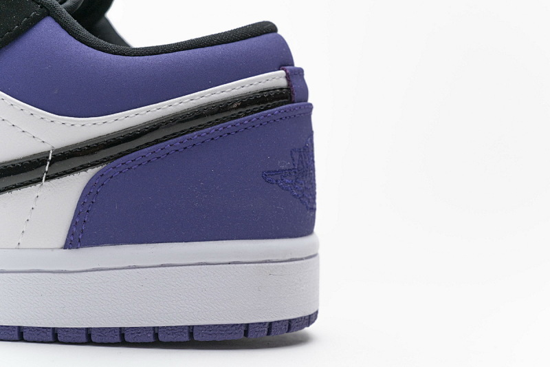 【AA1AQ】黑白紫 乔丹1代低帮 553558-125 Air Jordan 1 Low Court Purple