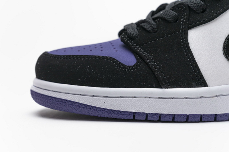 【AA1AQ】黑白紫 乔丹1代低帮 553558-125 Air Jordan 1 Low Court Purple
