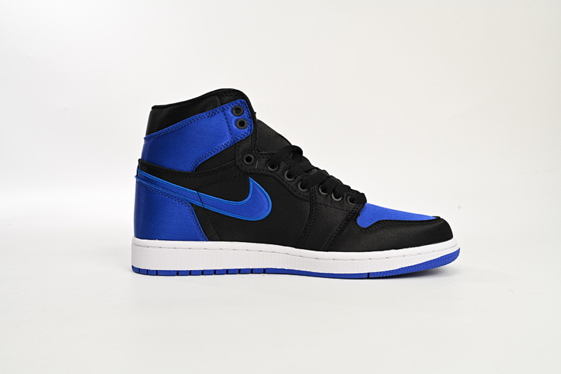 【BN7XH】黑兰丝绸高 东莞版乔丹1代篮球鞋 921193-007 Air Jordan 1 Satin “Royal”