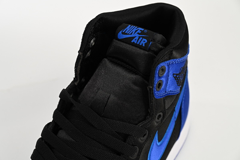 【BN7XH】黑兰丝绸高 东莞版乔丹1代篮球鞋 921193-007 Air Jordan 1 Satin “Royal”