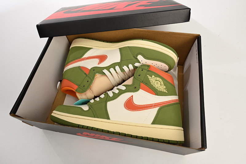 【BA7XH】青瓷淡军绿 东莞版乔丹1代篮球鞋 FB9934-300 Air Jordan 1 High OG Craft “Celadon”