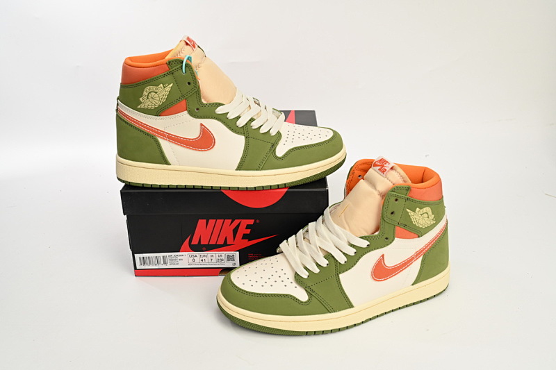 【BA7XH】青瓷淡军绿 东莞版乔丹1代篮球鞋 FB9934-300 Air Jordan 1 High OG Craft “Celadon”