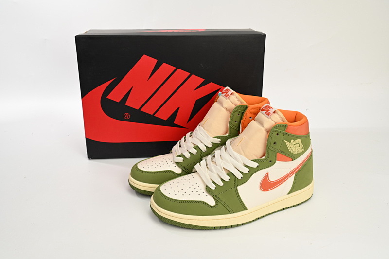 【BA7XH】青瓷淡军绿 东莞版乔丹1代篮球鞋 FB9934-300 Air Jordan 1 High OG Craft “Celadon”