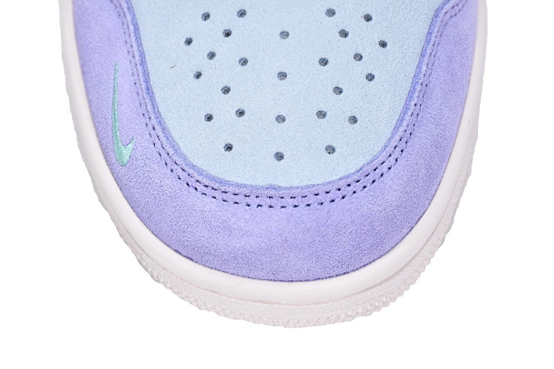 【CN5XH】紫罗兰 东莞版拉链款乔丹1代篮球鞋 CW6576-500 Air Jordan 1 High Switch Purple Pulse