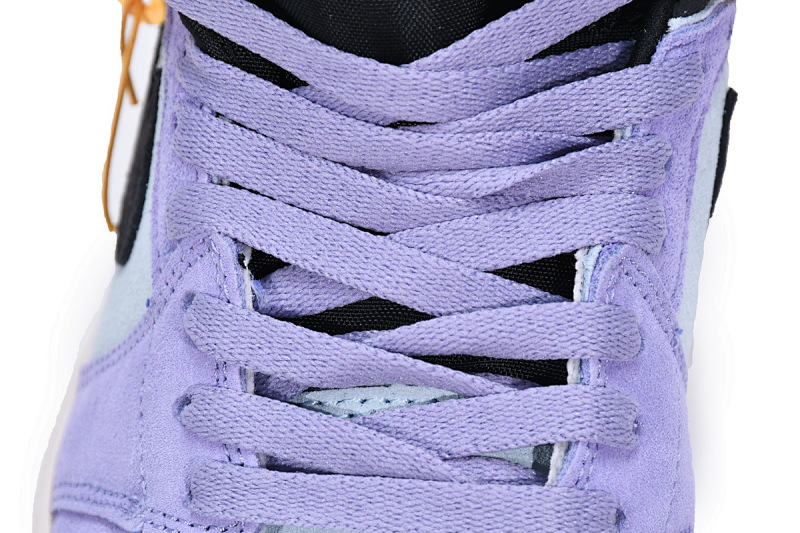 【CN5XH】紫罗兰 东莞版拉链款乔丹1代篮球鞋 CW6576-500 Air Jordan 1 High Switch Purple Pulse
