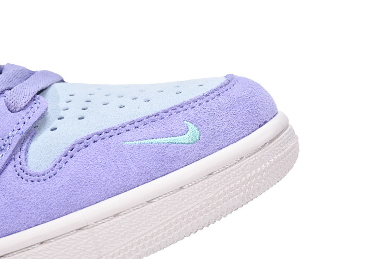 【CN5XH】紫罗兰 东莞版拉链款乔丹1代篮球鞋 CW6576-500 Air Jordan 1 High Switch Purple Pulse