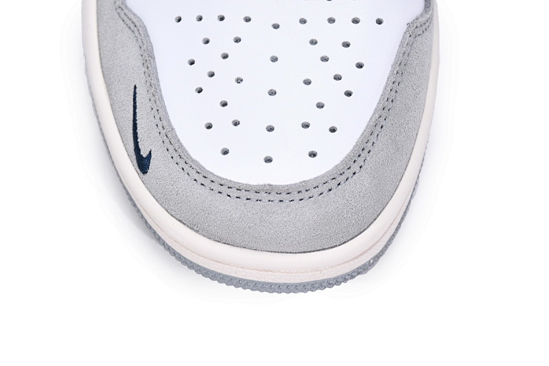 【CN5XH】烟灰 东莞版拉链款乔丹1代篮球鞋 CW6576-100 Air Jordan 1 High Switch Light Smoke Grey