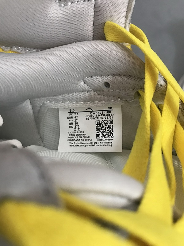 【CN5XH】烟灰 东莞版拉链款乔丹1代篮球鞋 CW6576-100 Air Jordan 1 High Switch Light Smoke Grey