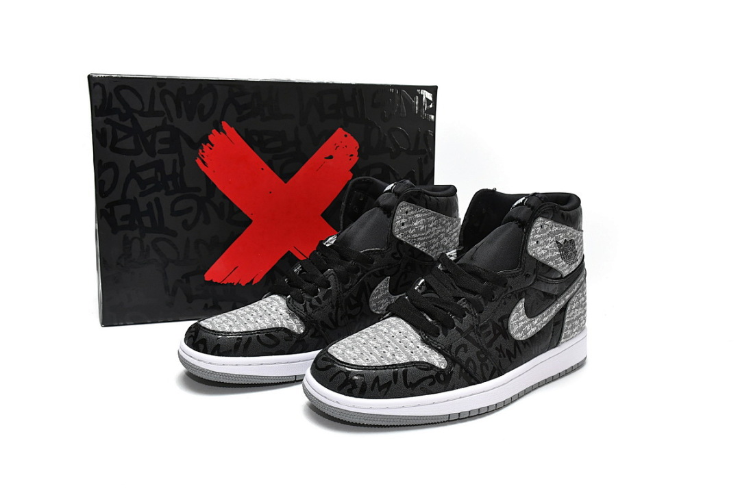 【BN7XH】叛乱 东莞版乔丹1代复古篮球鞋 555088-036 Air Jordan 1 High OG Rebellionaire