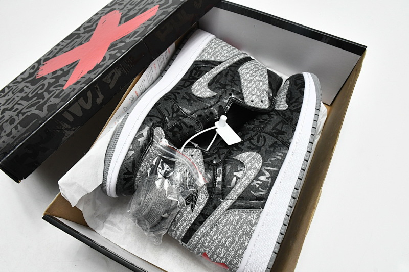 【BN7XH】叛乱 东莞版乔丹1代复古篮球鞋 555088-036 Air Jordan 1 High OG Rebellionaire