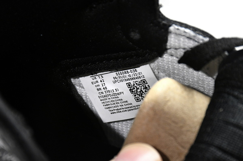 【BN7XH】叛乱 东莞版乔丹1代复古篮球鞋 555088-036 Air Jordan 1 High OG Rebellionaire