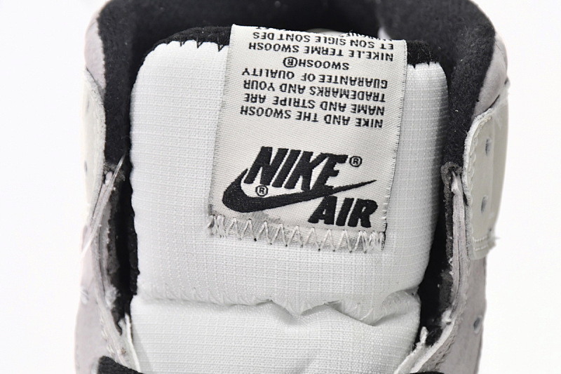 【BA7XH】灰白黑勾 东莞版乔丹1代复古篮球鞋 DB2889-100 Air Jordan 1 White Lime