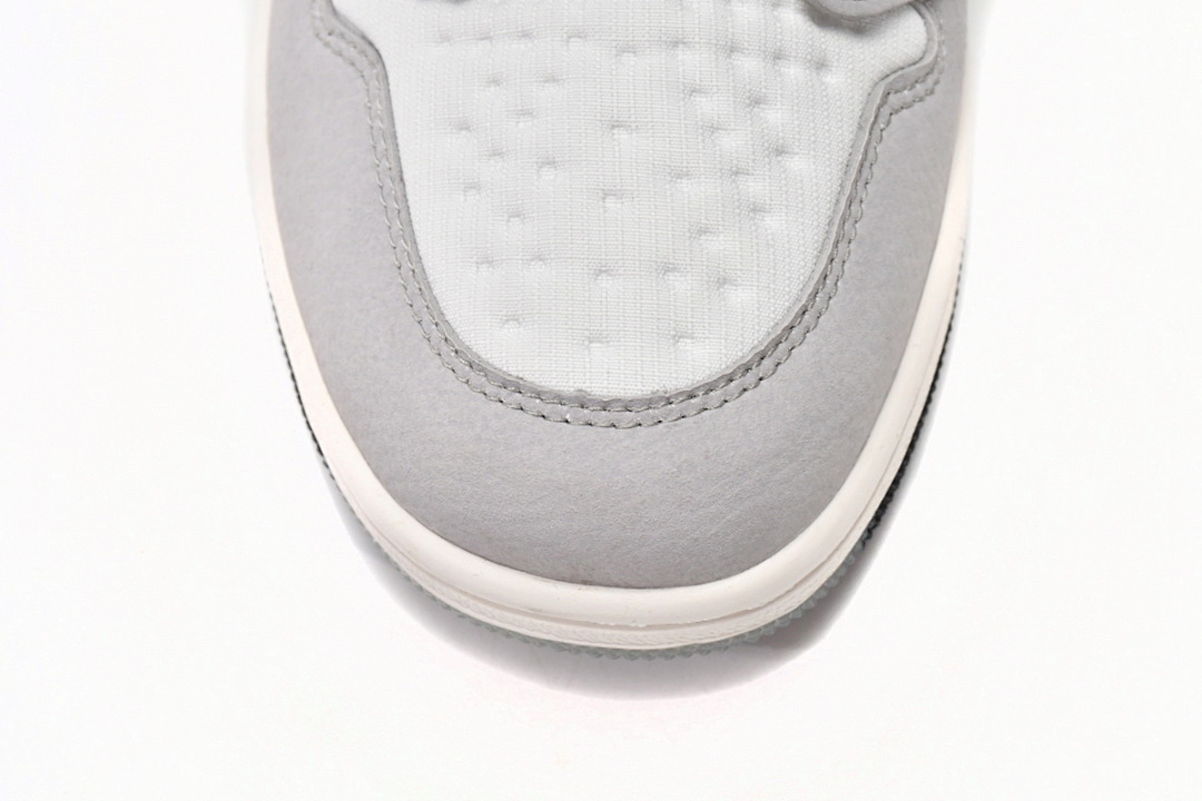 【BA7XH】灰白黑勾 东莞版乔丹1代复古篮球鞋 DB2889-100 Air Jordan 1 White Lime