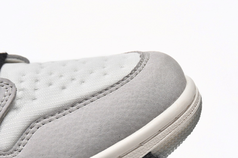 【BA7XH】灰白黑勾 东莞版乔丹1代复古篮球鞋 DB2889-100 Air Jordan 1 White Lime