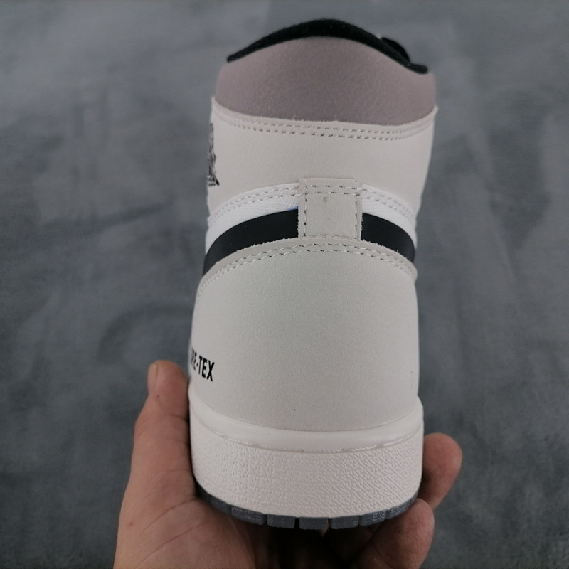 【BA7XH】灰白黑勾 东莞版乔丹1代复古篮球鞋 DB2889-100 Air Jordan 1 White Lime