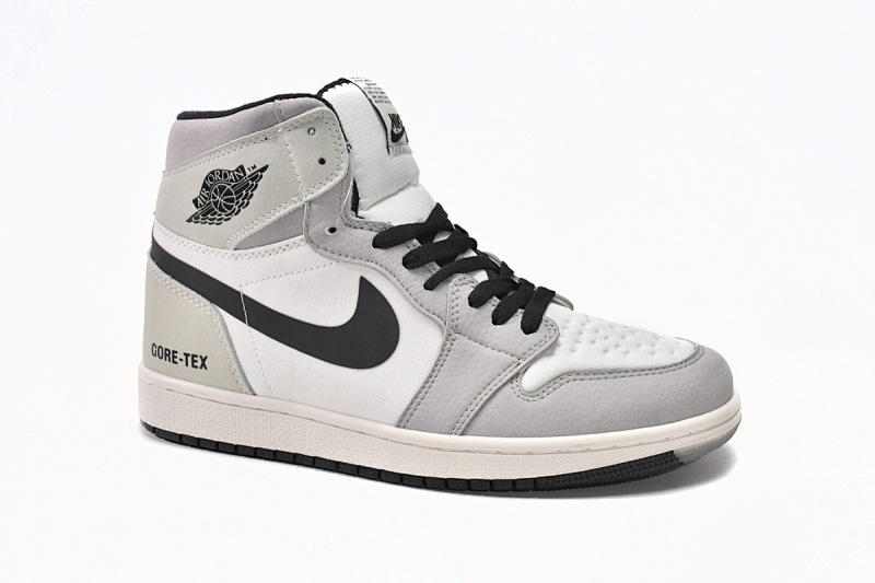 【BA7XH】灰白黑勾 东莞版乔丹1代复古篮球鞋 DB2889-100 Air Jordan 1 White Lime
