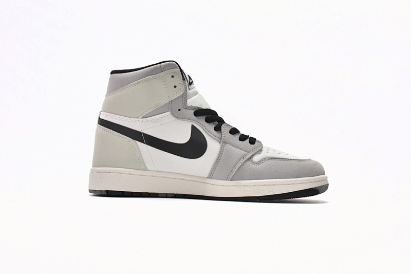 【BA7XH】灰白黑勾 东莞版乔丹1代复古篮球鞋 DB2889-100 Air Jordan 1 White Lime