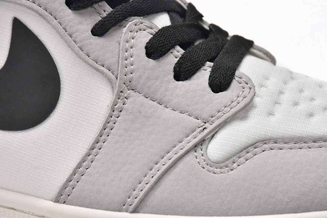 【BA7XH】灰白黑勾 东莞版乔丹1代复古篮球鞋 DB2889-100 Air Jordan 1 White Lime