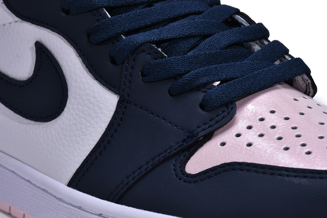 【BA7XH】黑粉漆皮 本地版乔丹1代篮球鞋 DD9335-641 Air Jordan 1 High OG Atmosphere