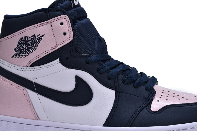 【BA7XH】黑粉漆皮 本地版乔丹1代篮球鞋 DD9335-641 Air Jordan 1 High OG Atmosphere