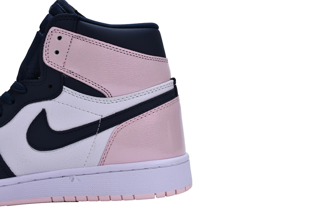 【BA7XH】黑粉漆皮 本地版乔丹1代篮球鞋 DD9335-641 Air Jordan 1 High OG Atmosphere