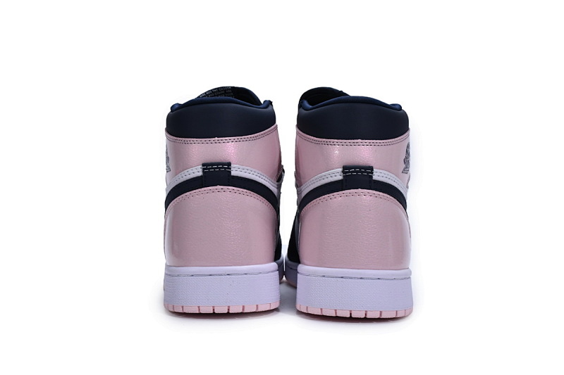 【BA7XH】黑粉漆皮 本地版乔丹1代篮球鞋 DD9335-641 Air Jordan 1 High OG Atmosphere