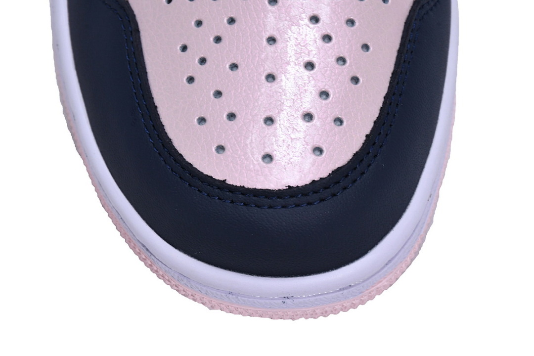 【BA7XH】黑粉漆皮 本地版乔丹1代篮球鞋 DD9335-641 Air Jordan 1 High OG Atmosphere