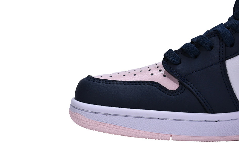 【BA7XH】黑粉漆皮 本地版乔丹1代篮球鞋 DD9335-641 Air Jordan 1 High OG Atmosphere