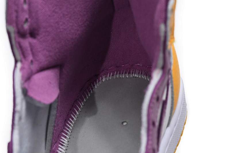 【BA7XH】白紫金 东莞版乔丹1代篮球鞋555088-706 Air Jordan 1 High OG “Brotherhood”
