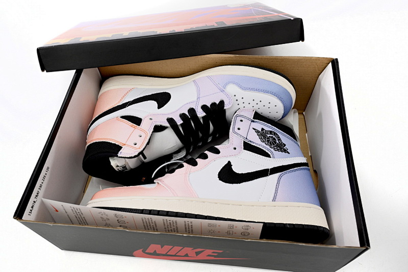 【BA7XH】白紫渐变 东莞版乔丹1代篮球鞋 DX0054-805 Air Jordan 1 High OG “Craft”