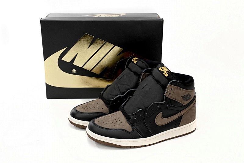 【CN3BS】棕黑 STOS版乔丹1代篮球鞋 DZ5485-020 Air Jordan 1 High OG “Palomino”Brown black