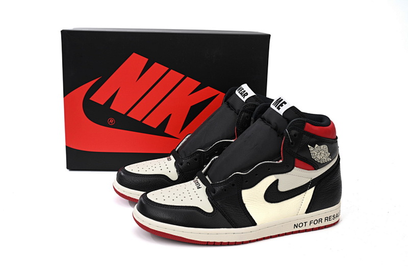 【CA1K6】禁止转卖 纯原版乔丹1代 Air Jordan 1 NRG OG High “NOT FOR RESALE”Varsity Red 861428-106