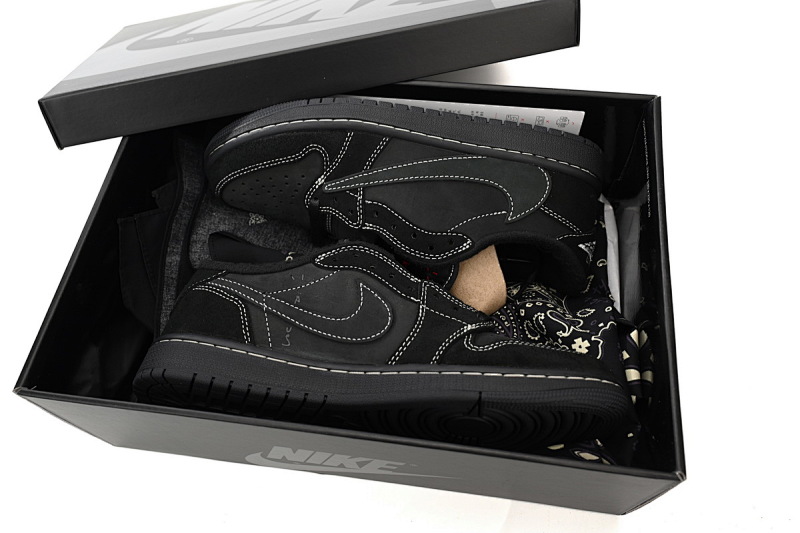 yupoo_333094_9bb24c82.jpg 【DA0OG】黑低帮 OG版乔丹1代低帮 DM7866-001 Travis Scott x Air Jordan 1 Low OG SP Black Phantom