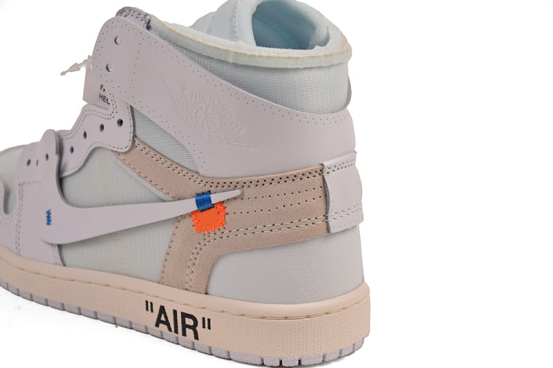 【DA0OG】白联名 Off White联名 OG版本乔丹一代 AQ0818-100 OFF WHITE X Air Jordan 1  White