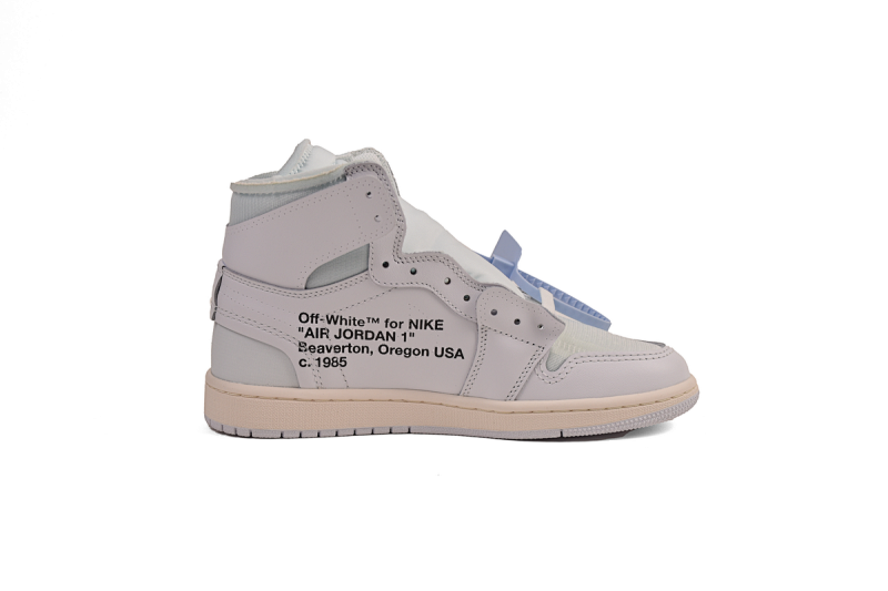 【DA0OG】白联名 Off White联名 OG版本乔丹一代 AQ0818-100 OFF WHITE X Air Jordan 1  White