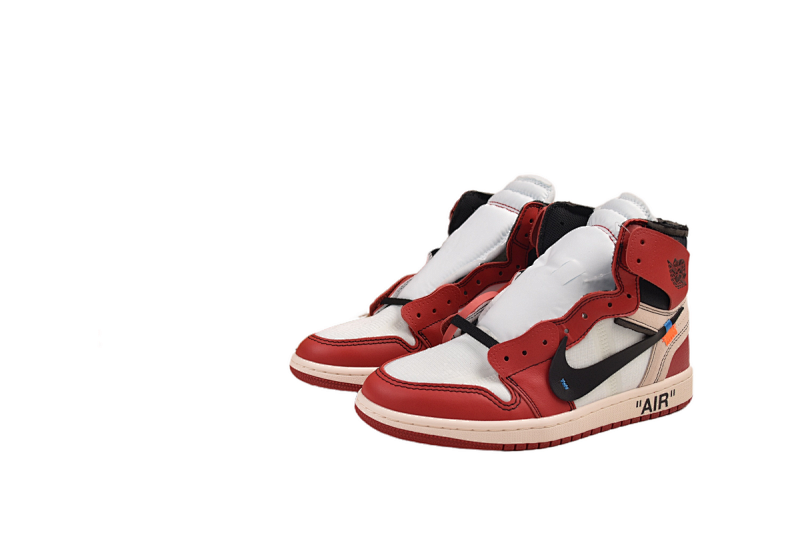 【DA0OG】红联名 Off White联名芝加哥 OG版本乔丹一代 AA3834-101 OFF-WHITE x Air Jordan 1 High OG 10X“Chicago”