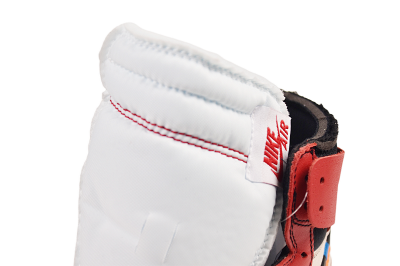 【DA0OG】红联名 Off White联名芝加哥 OG版本乔丹一代 AA3834-101 OFF-WHITE x Air Jordan 1 High OG 10X“Chicago”