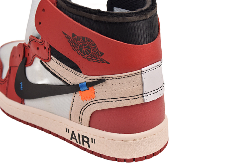 【DA0OG】红联名 Off White联名芝加哥 OG版本乔丹一代 AA3834-101 OFF-WHITE x Air Jordan 1 High OG 10X“Chicago”