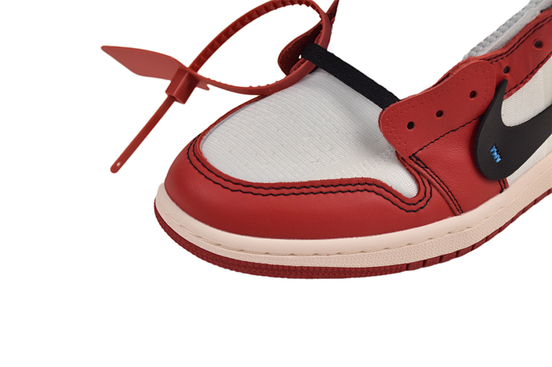 【DA0OG】红联名 Off White联名芝加哥 OG版本乔丹一代 AA3834-101 OFF-WHITE x Air Jordan 1 High OG 10X“Chicago”