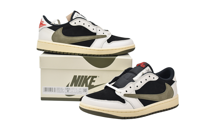 【DA7OG】绿低 OG版乔丹1代低帮 DZ4137-106 Air Jordan 1 Low OG WMNS “Olive”Black Green Olive